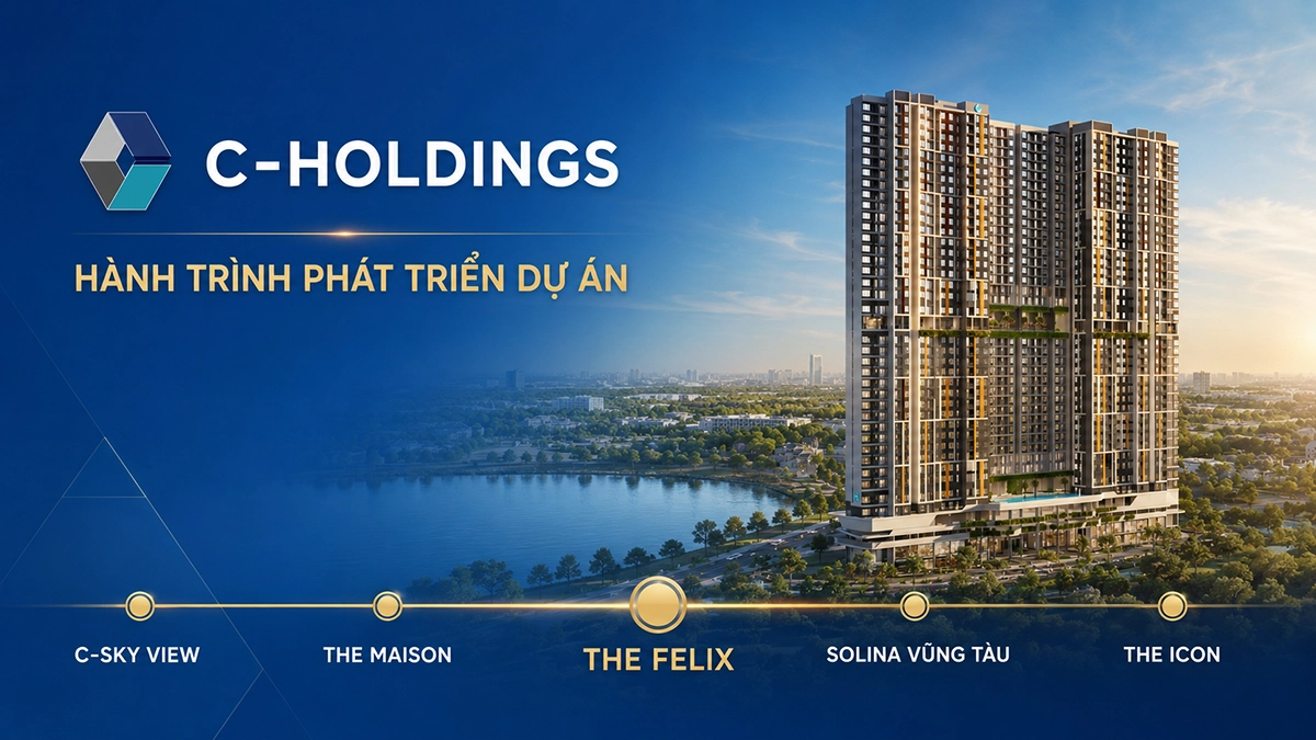 Chủ đầu tư C-Holdings và các dự án nổi bật C-Holdings và hành trình phát triển các dự án bất động sản